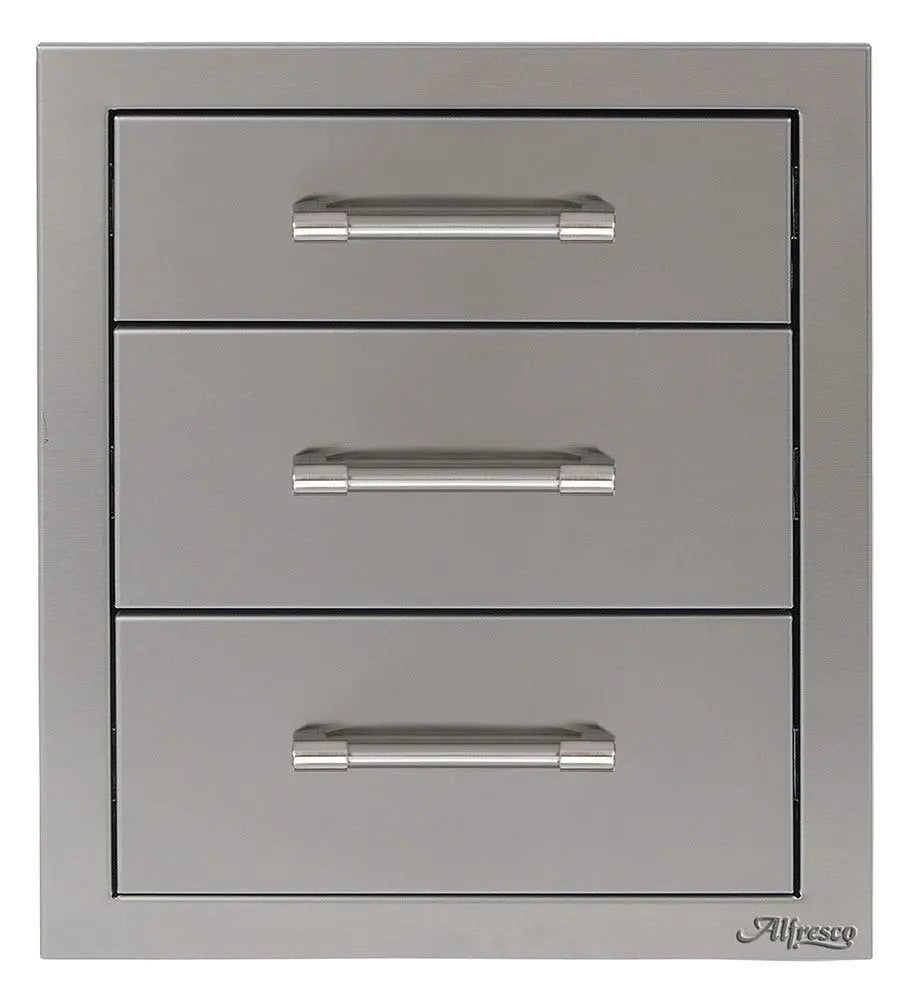 Alfresco 17" Three Tier Storage Drawers