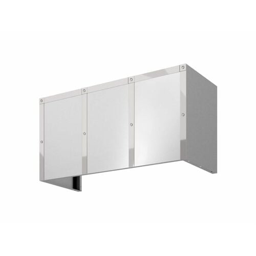 Zephyr Duct Cover 48in x 18in SS w/SS Banding