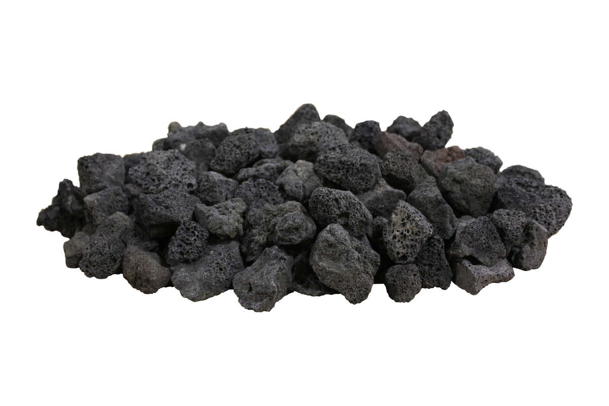 Firegear 20 lbs of 1" to 2" Black Lava Rock