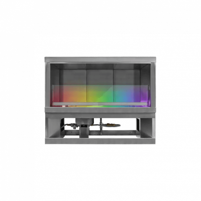 FireGear Kalea Bay Outdoor Fireplace with LED Lighting