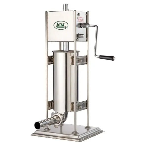 LEM Products Ultimate Stuffer, 10 Pound - Stainless Steel Vertical with 2 Speeds
