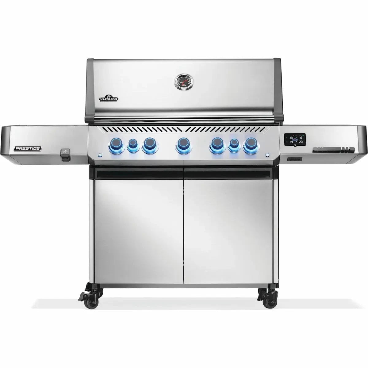 Napoleon Prestige 665 Connected Gas BBQ Grill with Infrared Side and Rear Burner