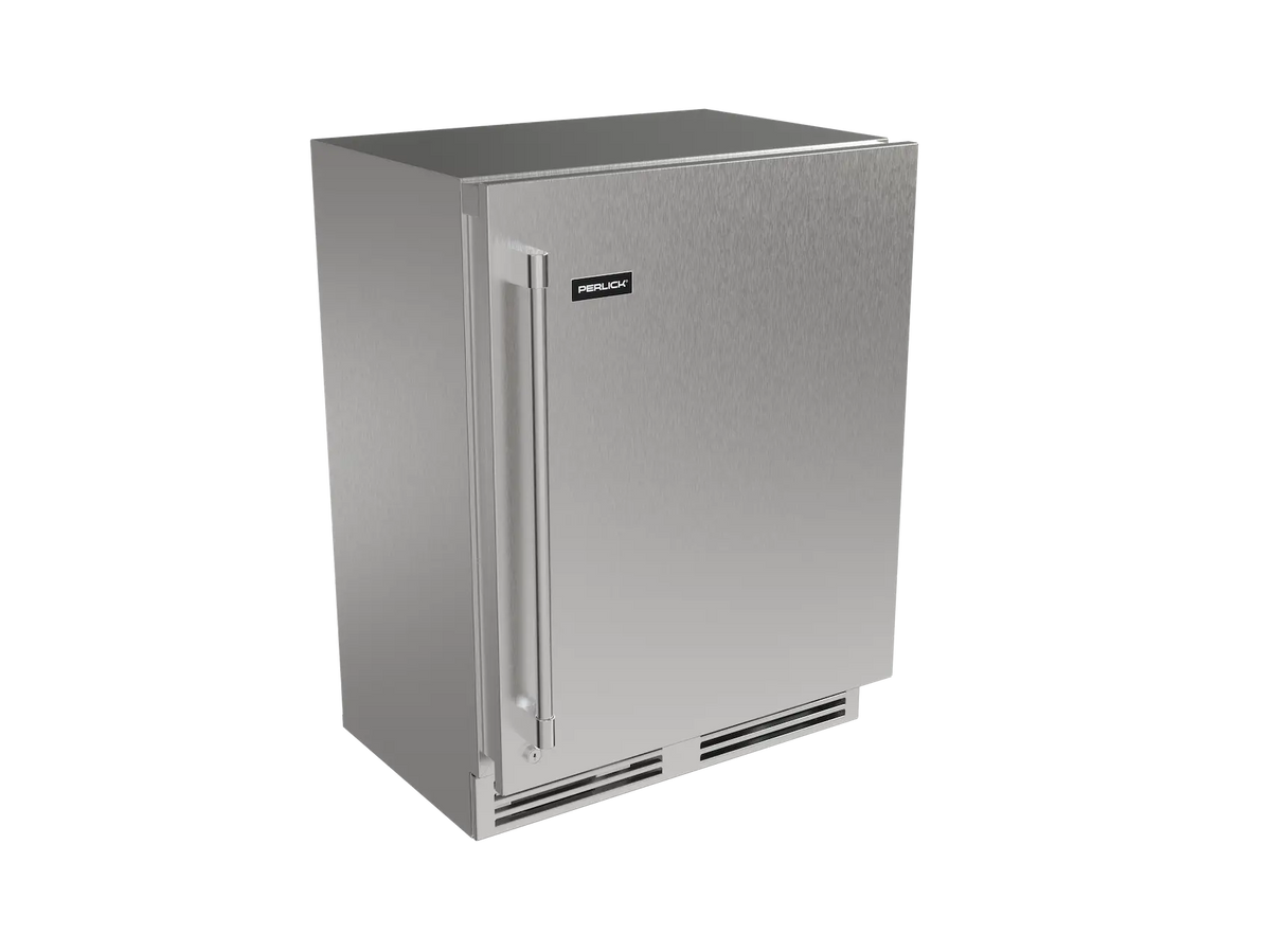 Perlick G5 Luxe 24" Shallow ADA Indoor/Outdoor Premium Refrigerator Solid Door Panel Ready