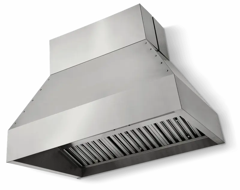 Tradewind P7200 Series Pyramid Island Style Outdoor Hood with Internal Blower