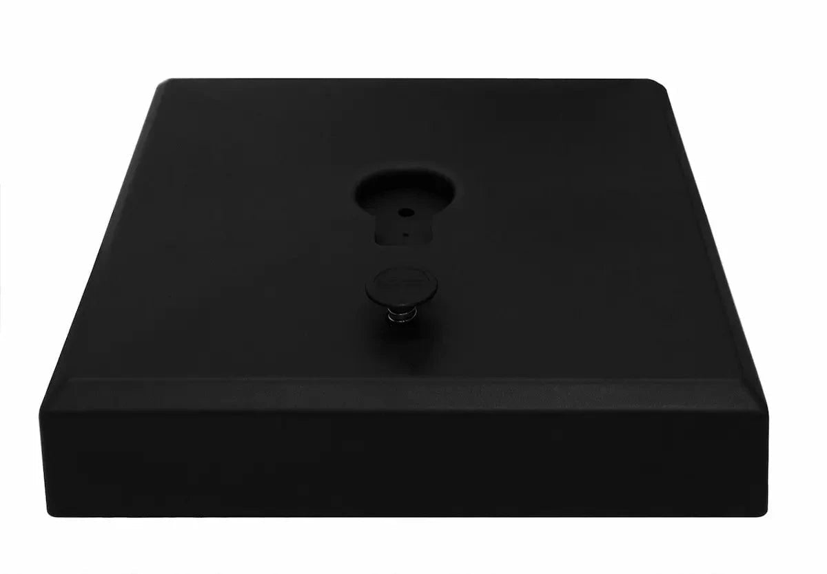 Treasure Garden AKZ13 Rolling Umbrella Base with Black Finish - Updated Model