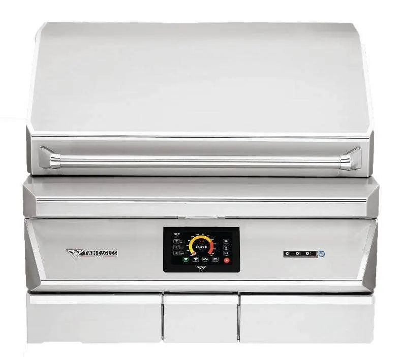Twin Eagles 36" Built-In Wood Fired Pellet Smoker & Grill