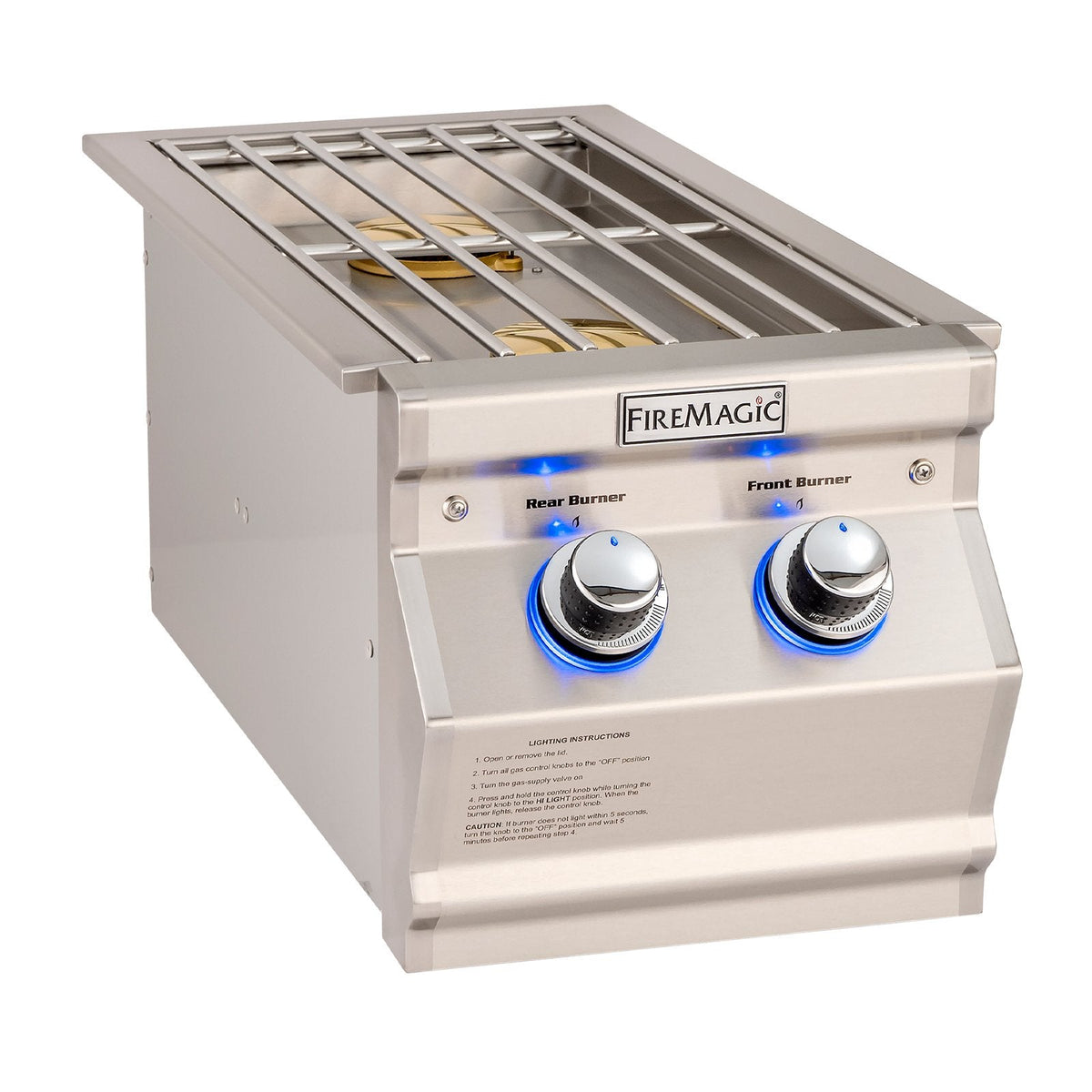 Fire Magic Aurora Propane Gas Built-In Double Side Burner - 32817P