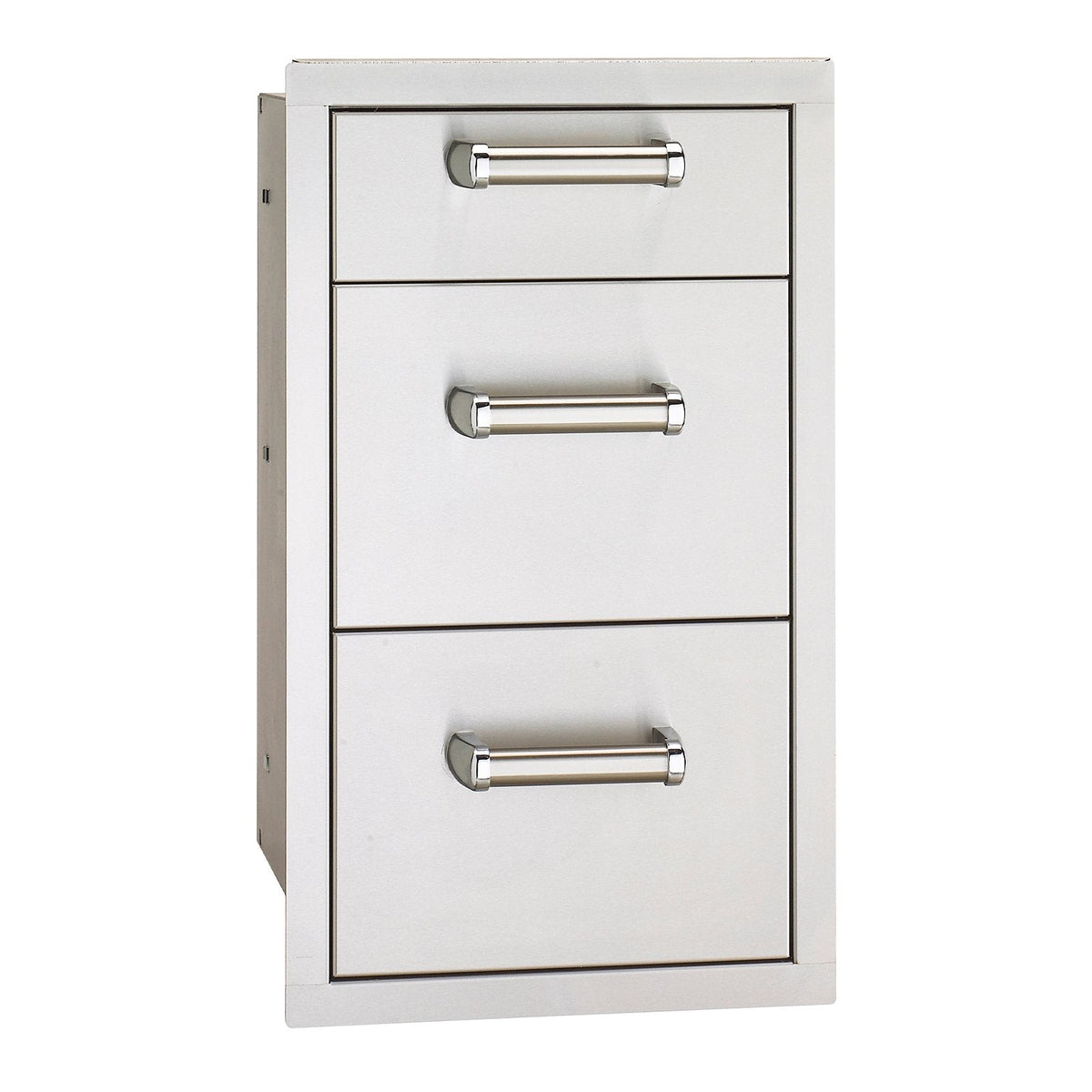 Fire Magic Premium Flush 14-Inch Triple Storage Drawers (Soft Close) - 53803SC