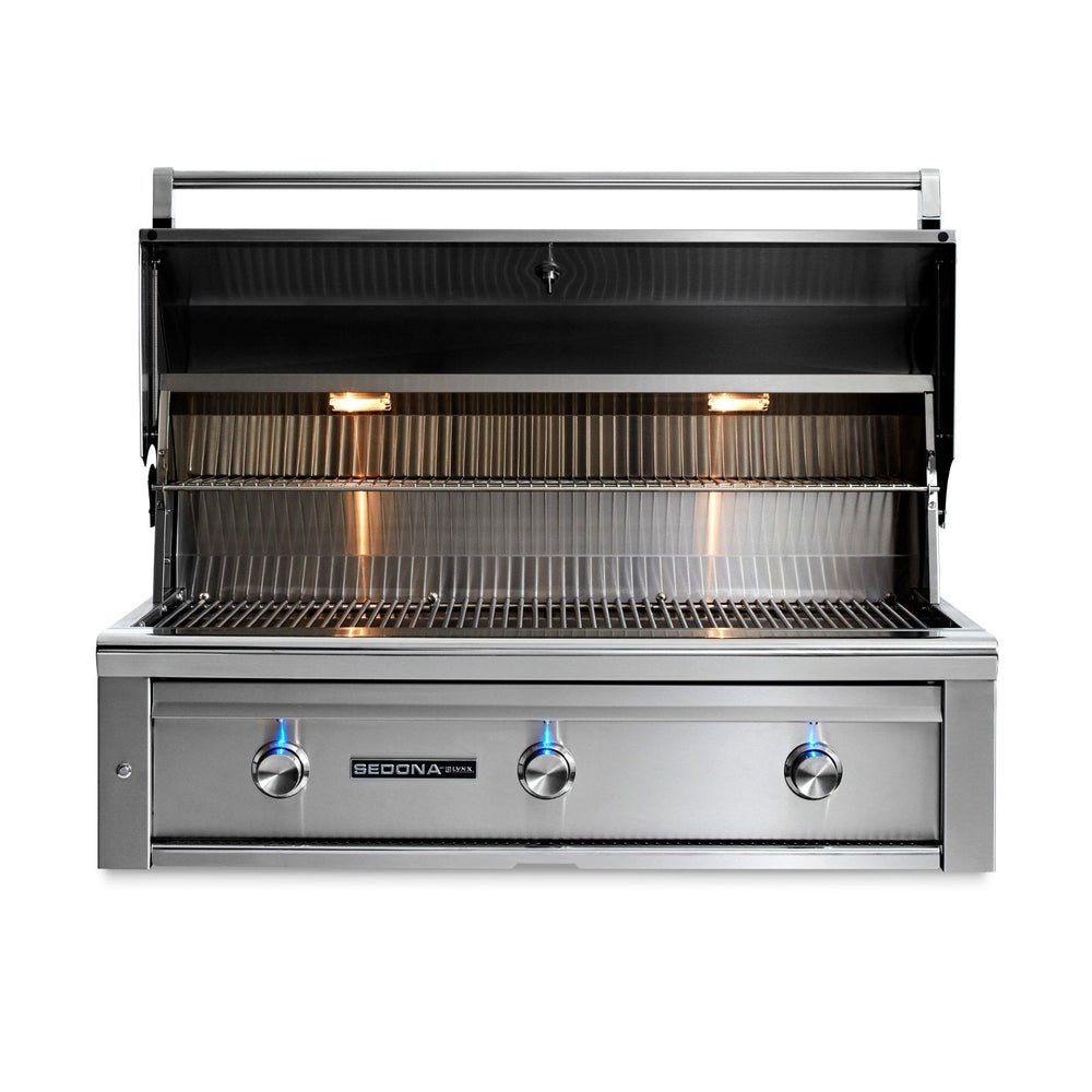 Sedona by Lynx 42-Inch Natural Gas Built-In Grill - 3 Stainless Steel Burners - L701-NG