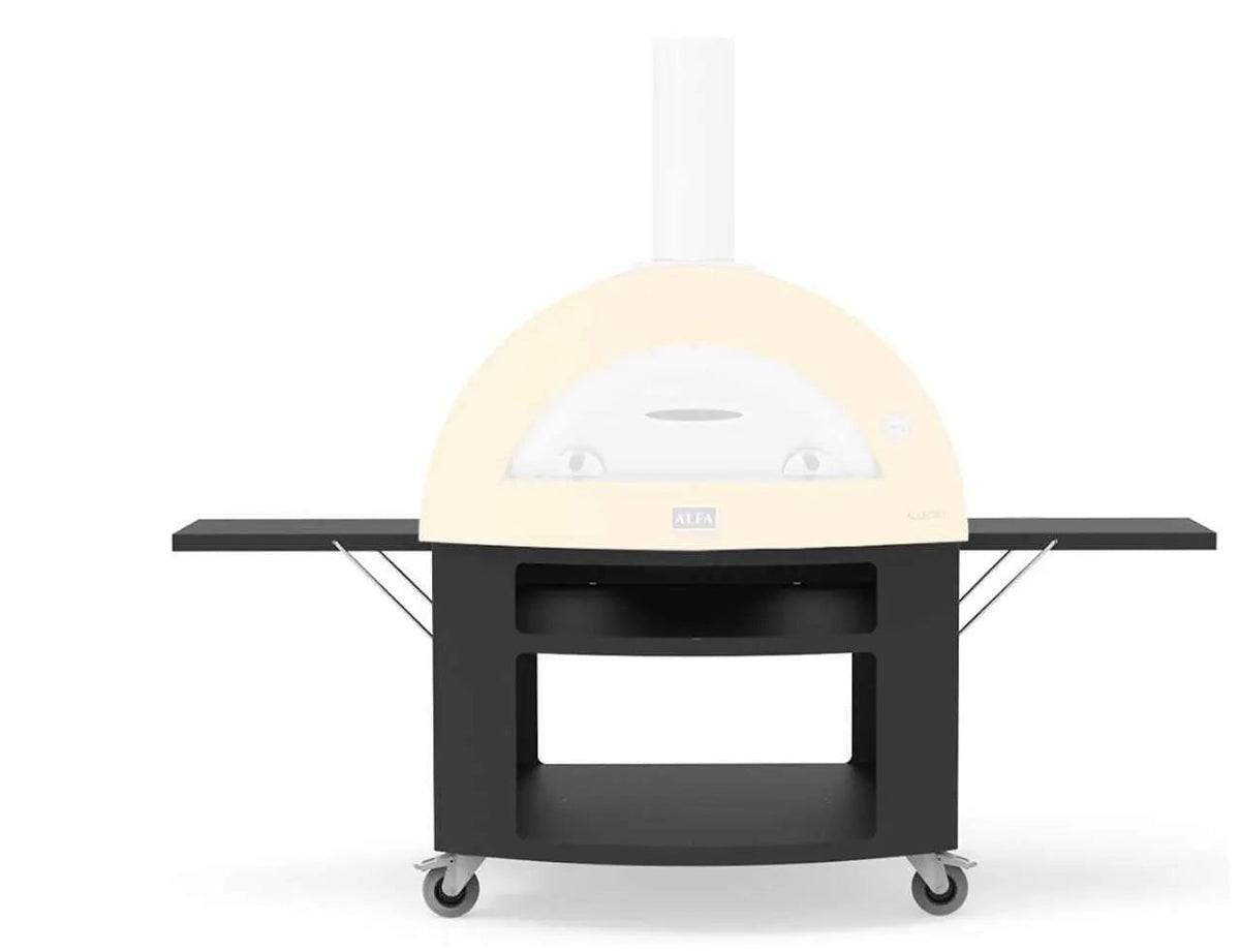 Alfa Allegro Oven Base - Base Only, Black