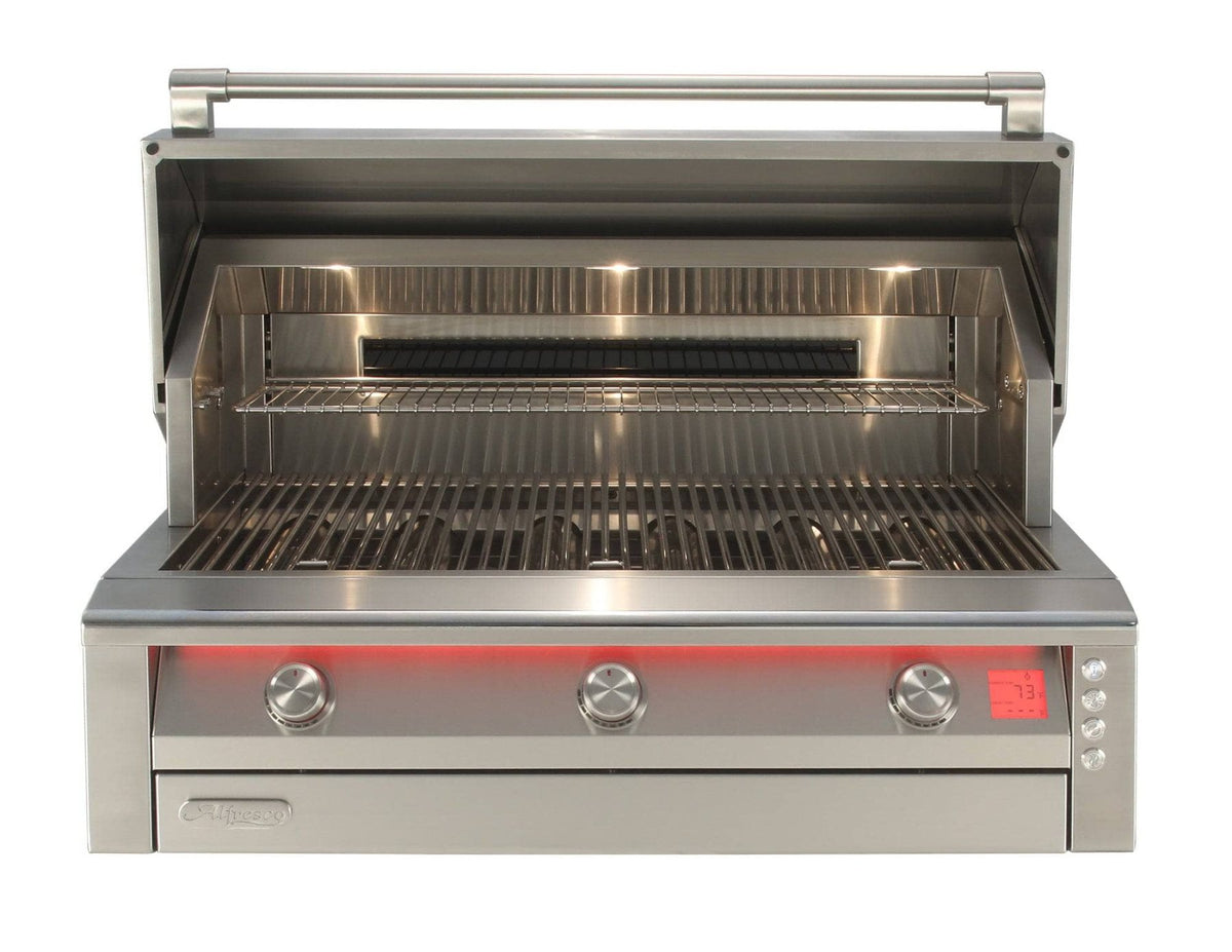Alfresco 42" AIPG Grill Built-In Gas BBQ Grill