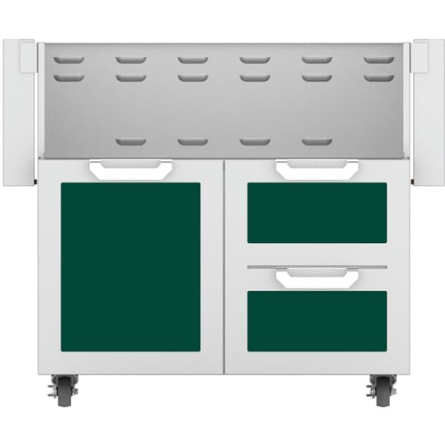 Hestan 36" Grill Cart Single Door &amp; Double Drawer Soft Close - Froth