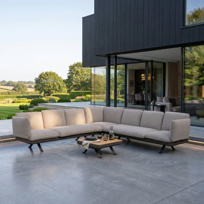 Como Corner Sofa Set in Truffle