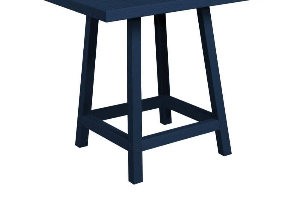 CR Plastic Premium Pub TABLE LEGS ONLY in Navy
