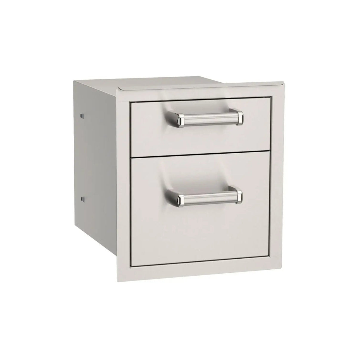Fire Magic Premium Flush 14-Inch Double Access Drawer With Soft Close
