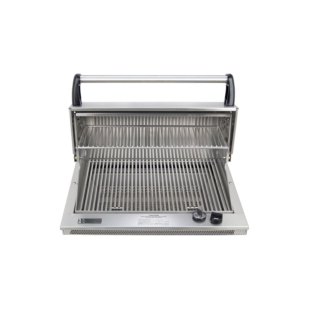 Fire Magic Deluxe Drop-In -Package -Stainless Steel Top -Stainless Steel Brns