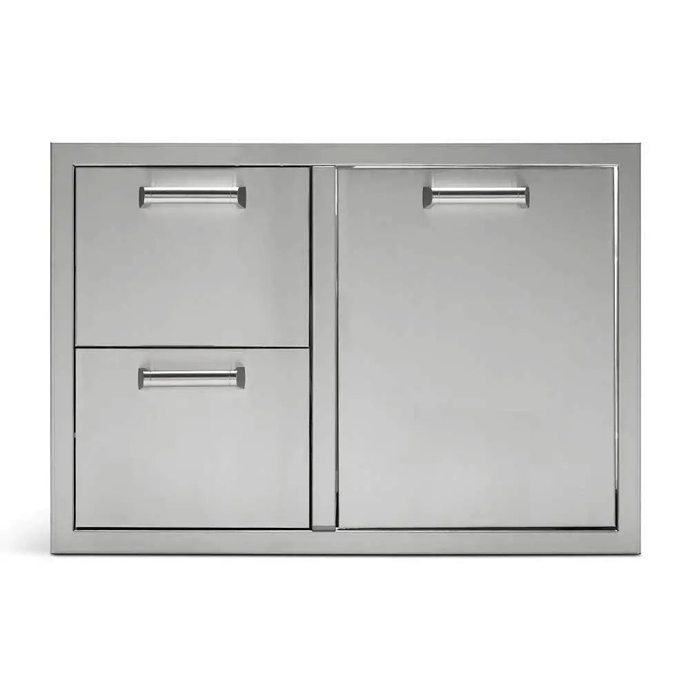 Quivira 36" Combo Trash Rollout with Two Drawers