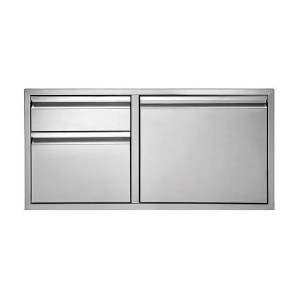 Twin Eagles 36" Double Drawer Single Door Combo