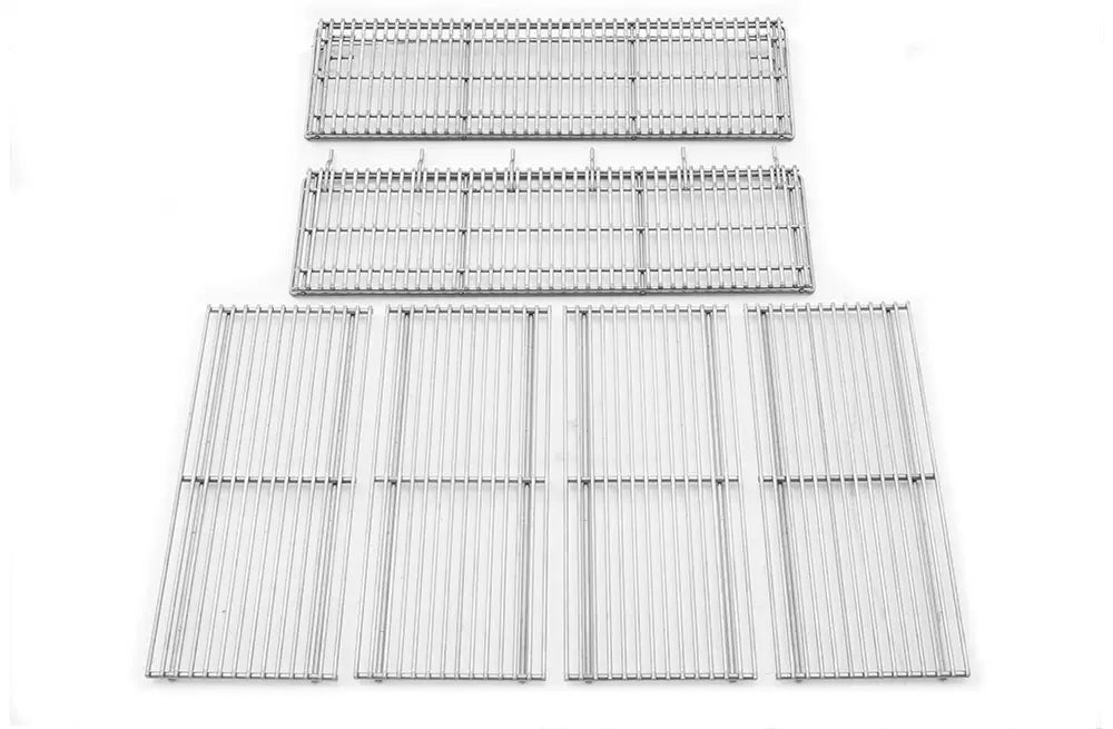 YS, Loaded Wichita Full Set SS Cooking Grates (Upper and Lower)