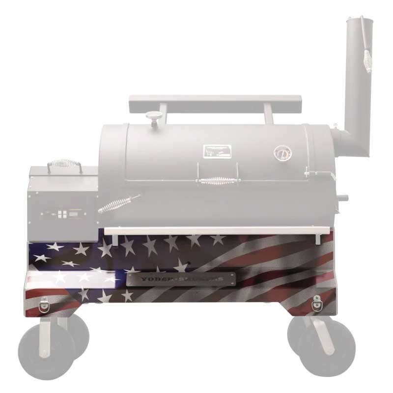 Yoder Smokers YS1500 Competition Cart Magnetic Wrap - American Flag