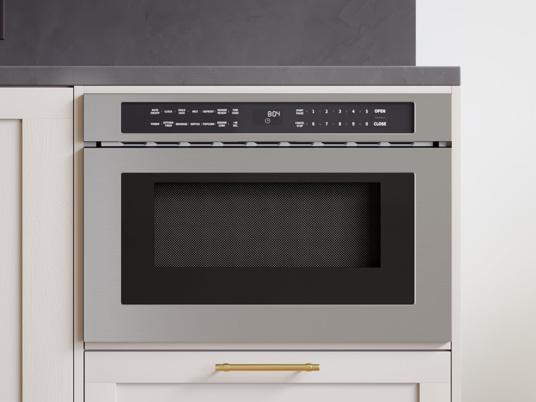 Zephyr Microwave Drawer 30in Built-In SS 1.2cf