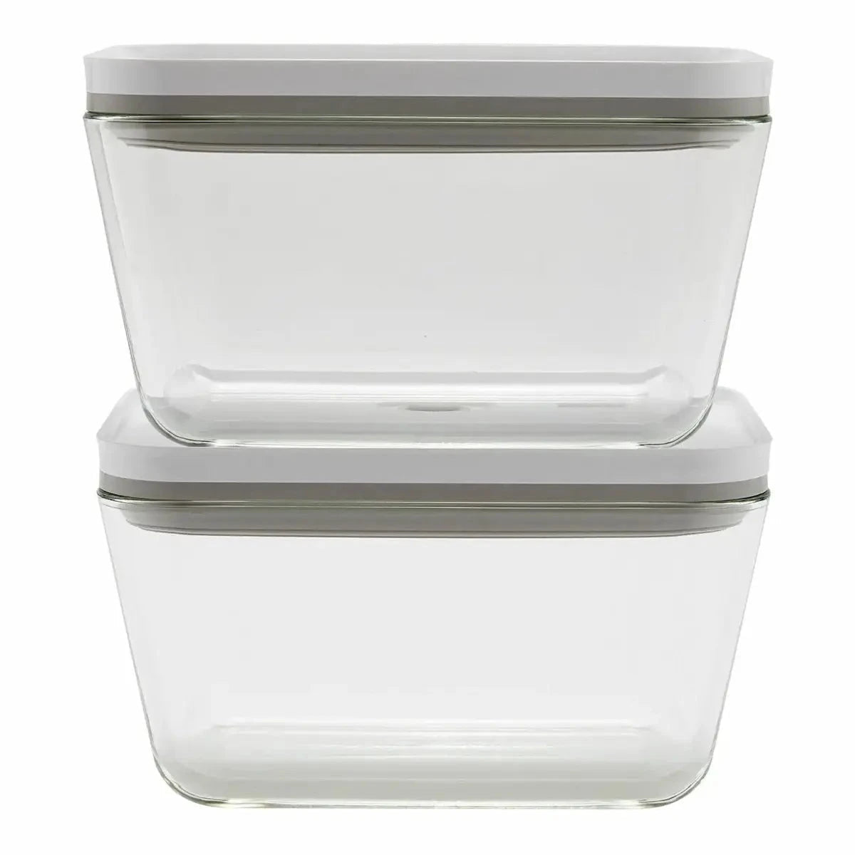 ZWILLING Fresh &amp; Save 2-pc Vacuum Box Large Glass Container Set