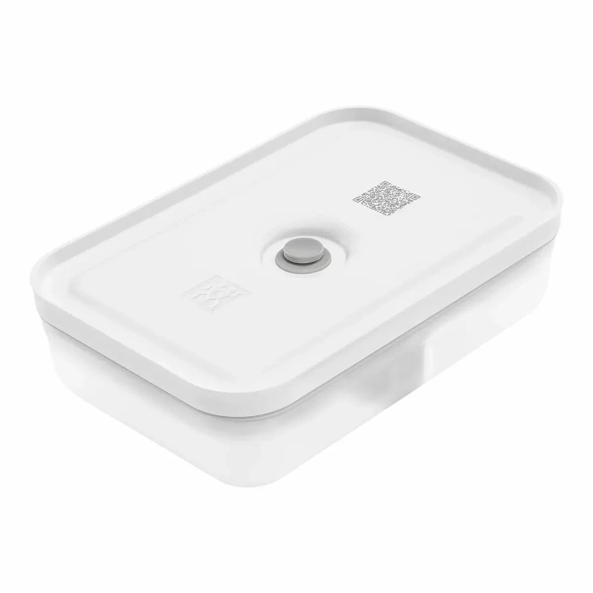 ZWILLING Fresh &amp; Save Vacuum Lunch Box Large Flat Plastic Container - Semitransparent